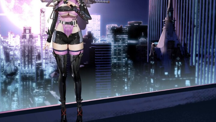 /Maybe the virtual anchor who is the best at dimensional slashing//Misamoto Shigure