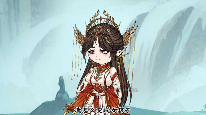 穿越成女娲补天石，化形后是美女，开局被孙悟空偷听心声 #原创动画  #偷听心声 #穿越西游