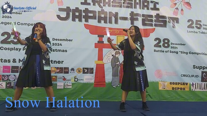 【STARLYTTE】µ's - SNOW HALATION cover by Starlytte @IrasshaiJapanFestITCDepok (12/28/2024)