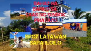 astig na bahay hugis BARKO sa taas nang bundok pinatayo