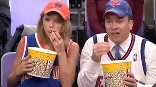 Saat Taylor Swift tertangkap kamera di stadion, penari soul-nya langsung online
