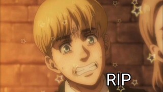 If Annie knew armin tried to touch her!!! RIP armin🙏🙏🙏