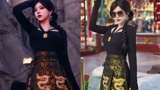 Mengenakan rok berwajah kuda naga emas seharga 2.000 yuan dan menari di depan 50.000 orang di Univer