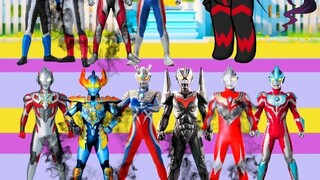 Ultraman berada di bawah ilmu hitam Beria