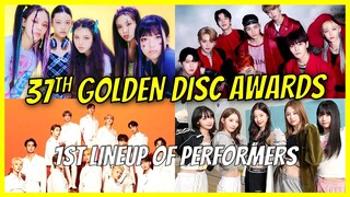 37th Golden Disc Awards 1st Lineup of Performers