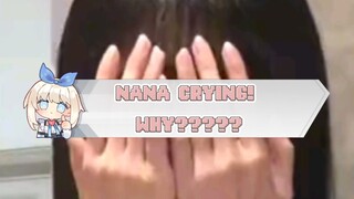 Nana crying 😭