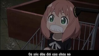 Cú sốc đầu đời của cháu nó #anyawakuwaku #anime