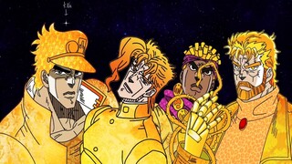 [AMV]Making characters in <JoJo: Stardust Crusaders> golden