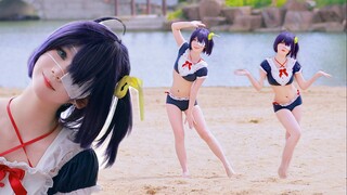 Beach swimsuit Liuhua, let's go! Just pulled a little leg doge【Bai Youyun】