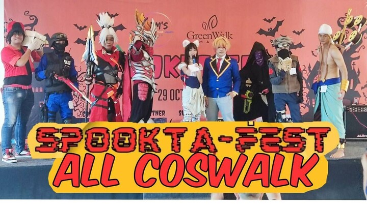 Spooktafest greenwalk mall all coswalk