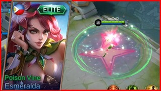 NEW ELITE SKIN ESMERALDA POISON VINE 🟢 MLBB