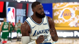 NBA 2K21 Next-Gen Bubble Mod Gameplay | LAKERS vs. CELTICS | 2020 NBA Season | Ultra Modded Showcase