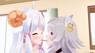 Khi Meili và Wumi chơi trò Pocky....