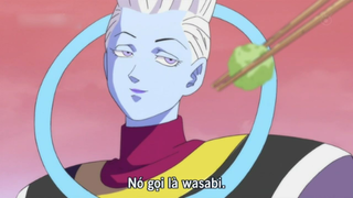 Tình huống hài hước trong 7 viên ngọc rồng - Beerus ăn trúng wasabi và cái kết #Animehay #Schooltime