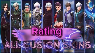 Rating SEMUA SKIN GUSION!!