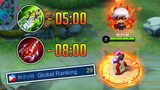 EX TOP 29 GLOBAL CHOU 5 MIN BLADE OF DESPAIR ROTATION (LESS CUT) - MLBB