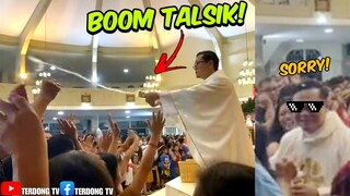 Yung sumirit lahat ng holy water ni Father! - Pinoy memes, funny videos