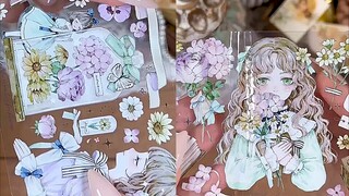 asmr _ journaling - violet bloom 💜