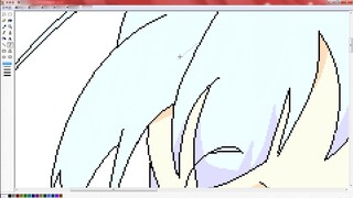 [Showy operation part 2] XP little painter drawing process - Izumi Sagiri