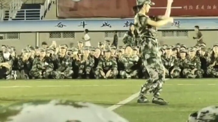 People who still have the energy to dance super at social events after a day of military training