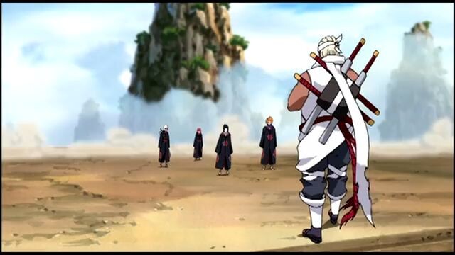 Killer Bee vs new Akatsuki