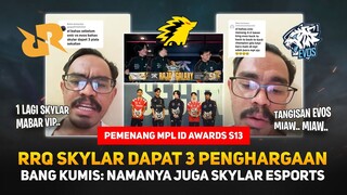 RRQ Skylar Dapat 3 Penghargaan ! Bang Kumis: Namanya Juga Skylar Esports ! Congrats ONIC Juara !