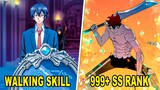 He Summoned As An F-Rank With Walking Skills, But Each Step Earns 1 Experience