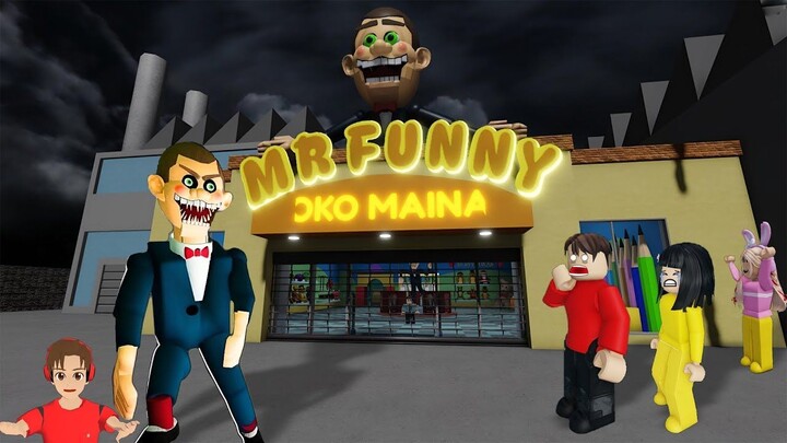 Yuta Dan Mio Jadi Satpam Di Toko Mainan Dikejar Boneka Aneh  ROBLOX