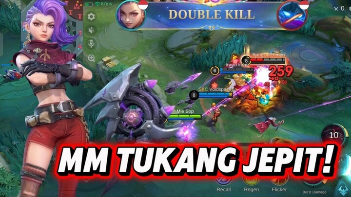 MUSUH NGUMPUL IXIA BUBARIN PAKE ULTI | BUILD PEMECAH KONSENTRASI LAWAN