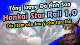 Item cần lưu ý Honkai Star Rail và Tổng lượng Ngọc Ánh Sao phiên bản 1.0 | Honkai Star Rail 1.0