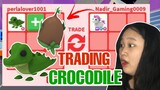 WHAT PEOPLE TRADE FOR CROCODILE NOW THAT THEY ARE NOT IN THE GAME ANYMORE *Adopt me tagalog*