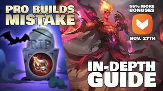 MLBB Valir Real Best Build // New Meta Build // Top Globals Items Mistake // Mobile Legends