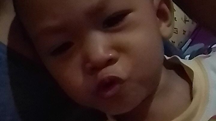baby acting crying 😂😭