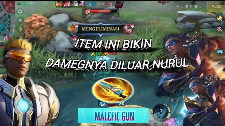 supet super mengerikan hero ini pakek malefick gun!!!