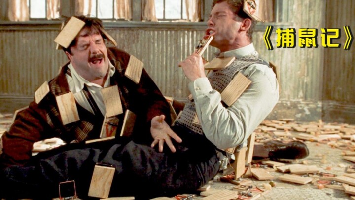 Silly brothers battle a super-smart little mouse—yet not a single mousetrap in the house can catch i