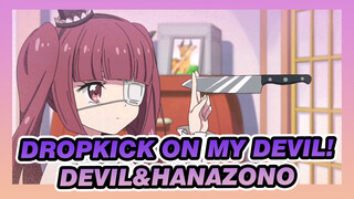 Dropkick on My Devil!|Precious video of Little Devil stabbing Hanazono Yurine