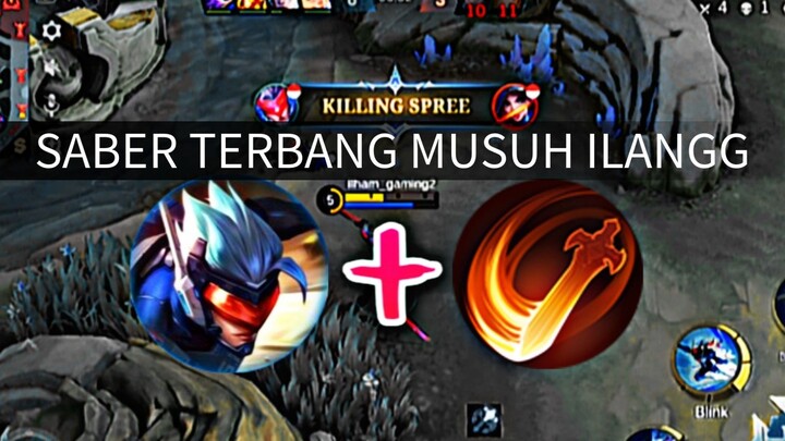 AUTO KILL TERUS! Saber Paling Sadis di Rank!