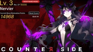 Danger Close Season 20 Nervier Score 14968(BR 48%) | Counter:Side