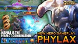 Phylax Mobile Legend , New Hero Phylax Gameplay With Inspire Spell - Mobile Legends Bang Bang