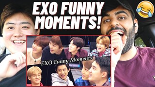 EXO FUNNY MOMENTS (REACTION)! 😂