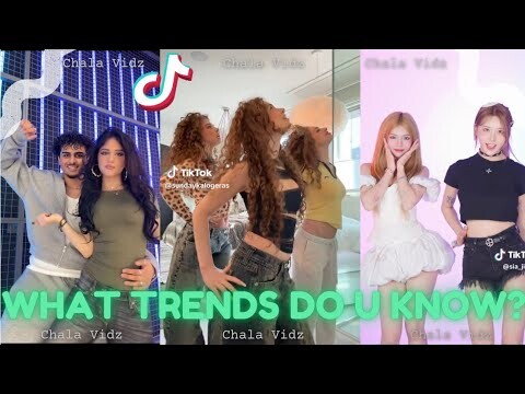 WHAT TRENDS DO YOU KNOW? - TikTok Dance Challenge Compilation of 2024 [NEW] Trending #dance #tiktok