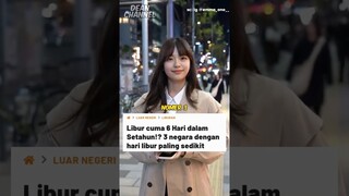 3 Negara Dengan Hari Libur Paling Sedikit Di Dunia, Nomor 3 Dikit Banget