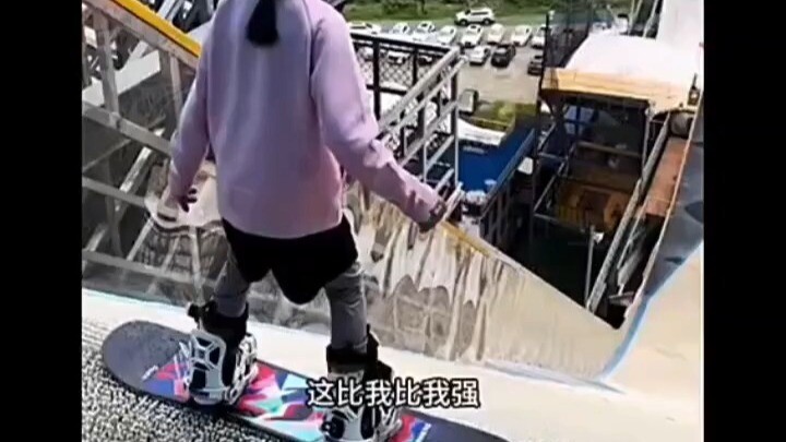 Why would someone dare to jump off a building if they had two iron plates on their feet?