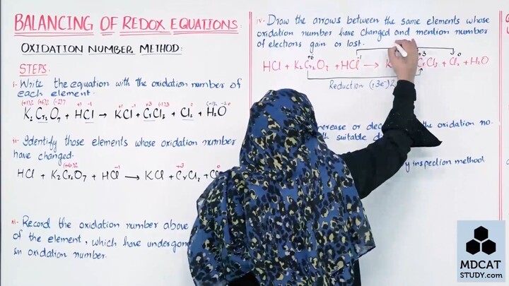 LEC#3  BALANCING OF REDOX EQUATION BY OXIDATION NUMBER METHOD