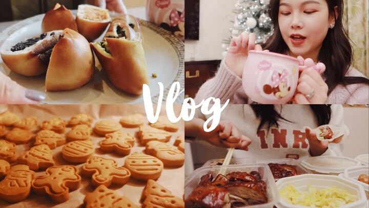 VLOG｜Kehidupan Sehari-hari Seorang Diri di Shanghai saat Musim Dingin｜Sarapan ala 'Otak Roti', Kue K