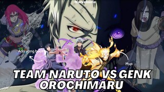 MAIN GAMES SAMBIL REVIEW JUTSU! TEAM NARUTO VS GENG OROCHIMARU