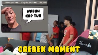 bang al di grebek pas lagi streaming