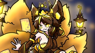 [ภาพวาด] ร่มหิ่งห้อยไหล! ขับไล่วิญญาณชั่วร้ายทั้งหมดในหมอกหนา!