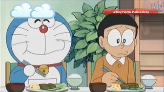 doraemon menanam paprika diatas loteng