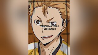 kitashinsuke oikawa bokuto terushima haikyuu anime animeboy otaku